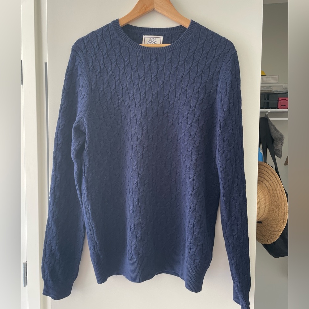 Jos. A. Bank cable knit sweater